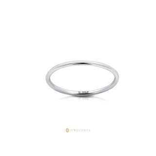 Jewellista แหวนเกลี้ยงเงินแท้ 925 รุ่น Whisper