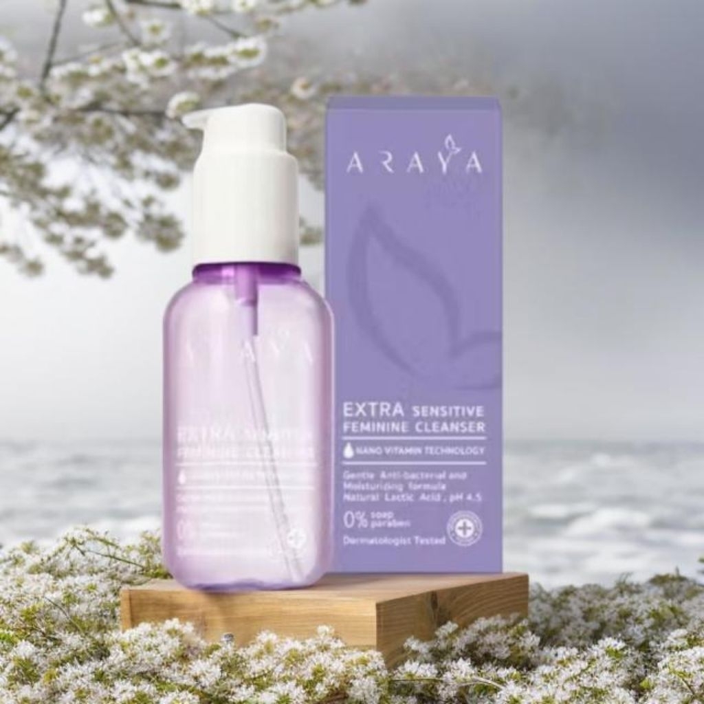 1 ขวด ลดราคาถูกที่สุด สุดคุ้ม 100มล สบู่เหลวอนามัย  feminine original Araya อารยา เพื่ออนามัย สตรี จุดซ่อนเร้น