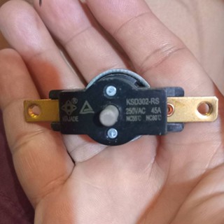 เทอร์โมสตัท เครื่องทำน้ำอุ่น รุ่นหัวกลม  KSD 302 RS  45 A.  …