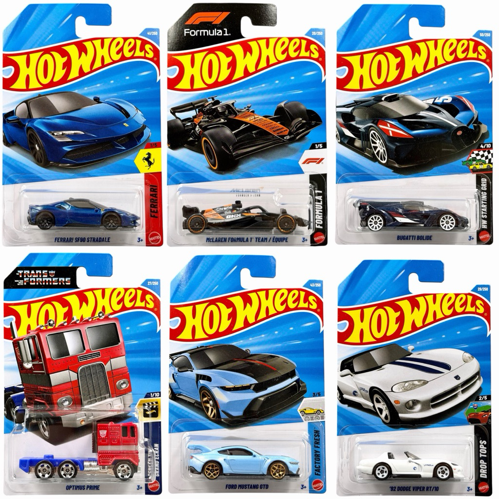 Hotwheels | แพ็ค Basic ลิขสิทธิ์แท้ 100% สเกล 1:64