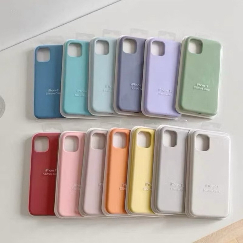 เคสซิลิโคนใช้สำหรับ iPhone11/11pro/11ProMax/ip12Pro/ip12mini/ip12/ip12ProMax/ip13Mini/ip13/ip13pro/i