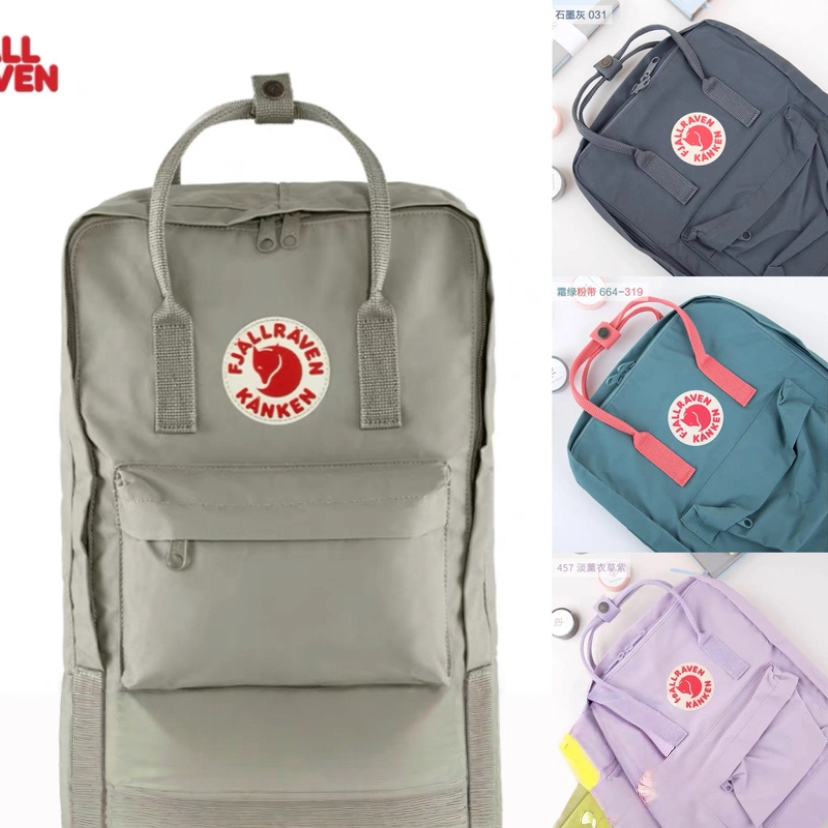 Arctic Fox backpack, fjallraven college student computer backpack, kanken schoolbag, outdoor Mommy b
