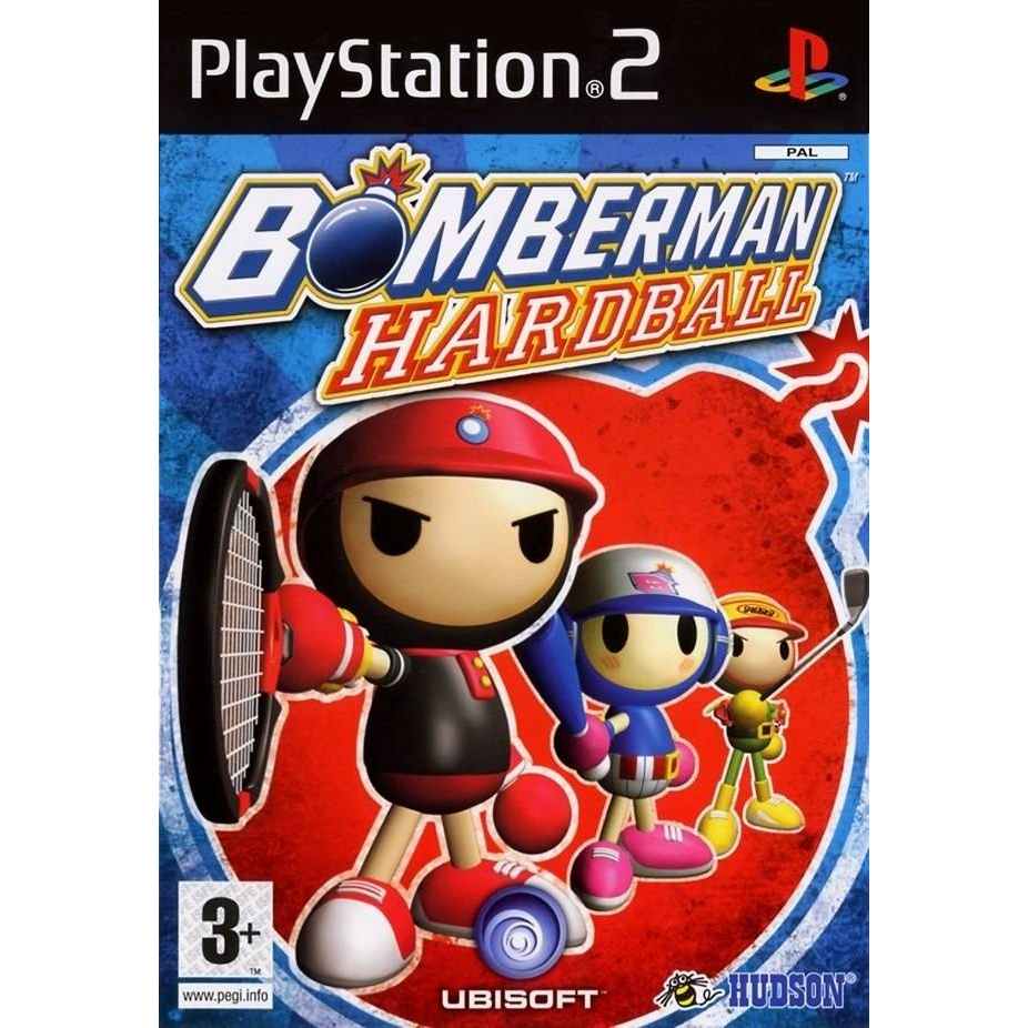 [PS2] Bomberman Battles / Bomberman Hardball (1 DISC) เกมเพลทู แผ่นก็อปปี้ไรท์ PS2 GAMES BURNED DVD-
