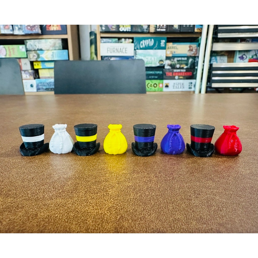 [Plastic] Brass Birmingham Board Game: Marker Tokens - ชุดอัพเกรดโทเค่นสำหรับเกมแบรส