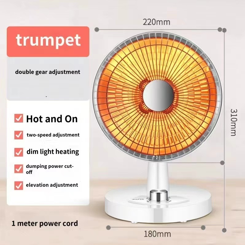 พัดลมร้อนheater Amoi 400W พัดลมฮีตเตอร์ ฮีตเตอร์ ฮีตเตอร์ตั้งโต๊ะ ฮิตเตอร์ลมร้อน ฮีตเตอร์พกพา - รูปที่ 7