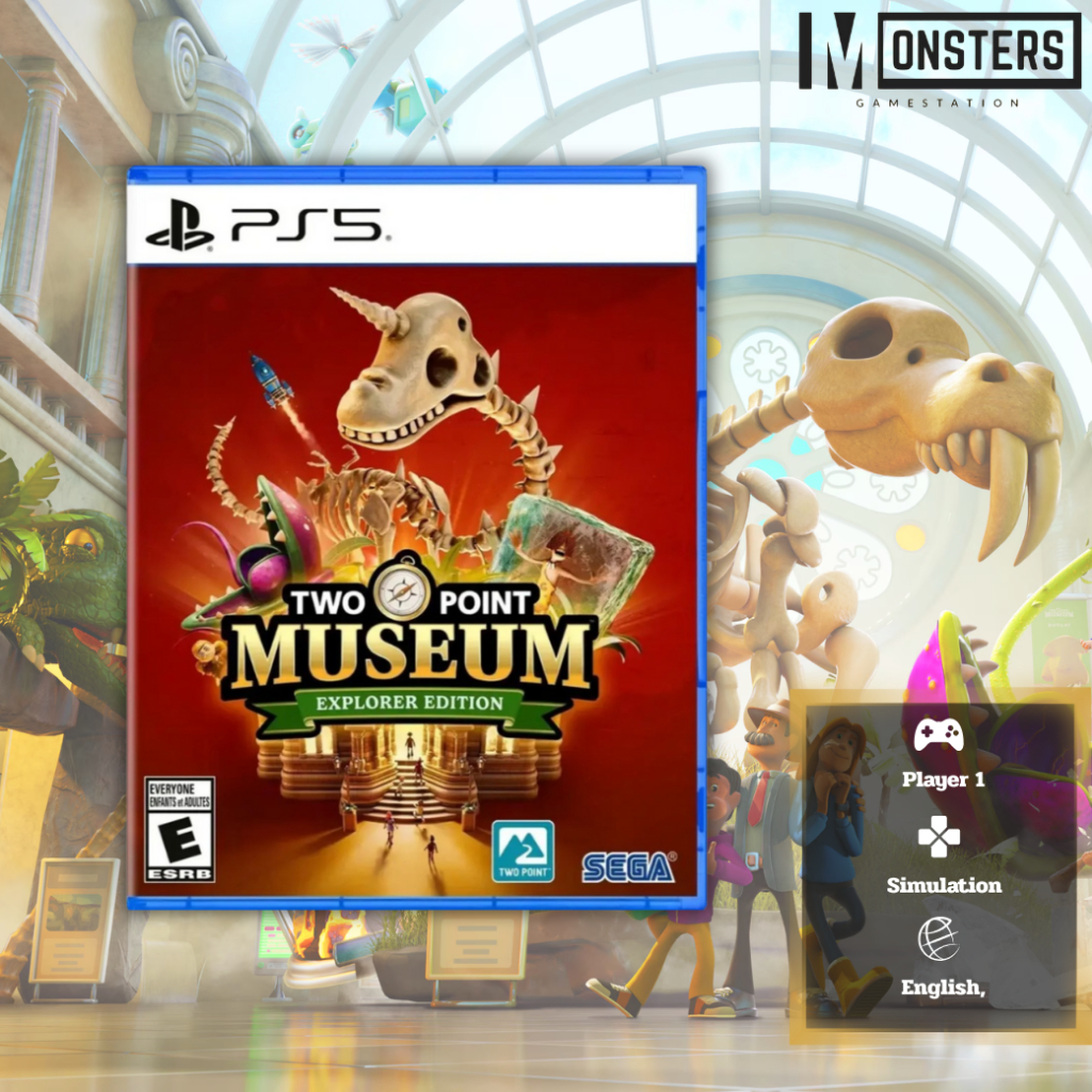 (สินค้าพร้อมส่ง) PS5 - Two Point Museum Explorer Edition [US]