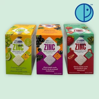 Greater Myseptic Mybacin Zinc เกร๊ทเตอร์ มายเซพติค มายบาซิน เม็ดอมซิงค์ พลัส (กล่องละ 20 ซอง x 10 เม็ด)