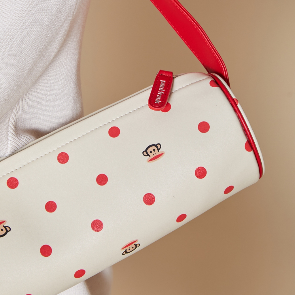 PAUL FRANK กระเป๋าสะพายไหล่ PF POLKA CYLINDER SHOULDER BAG ราคา ถูกที่สุด ดีลบีเคเค แกลเลอรีภาพที่ 2