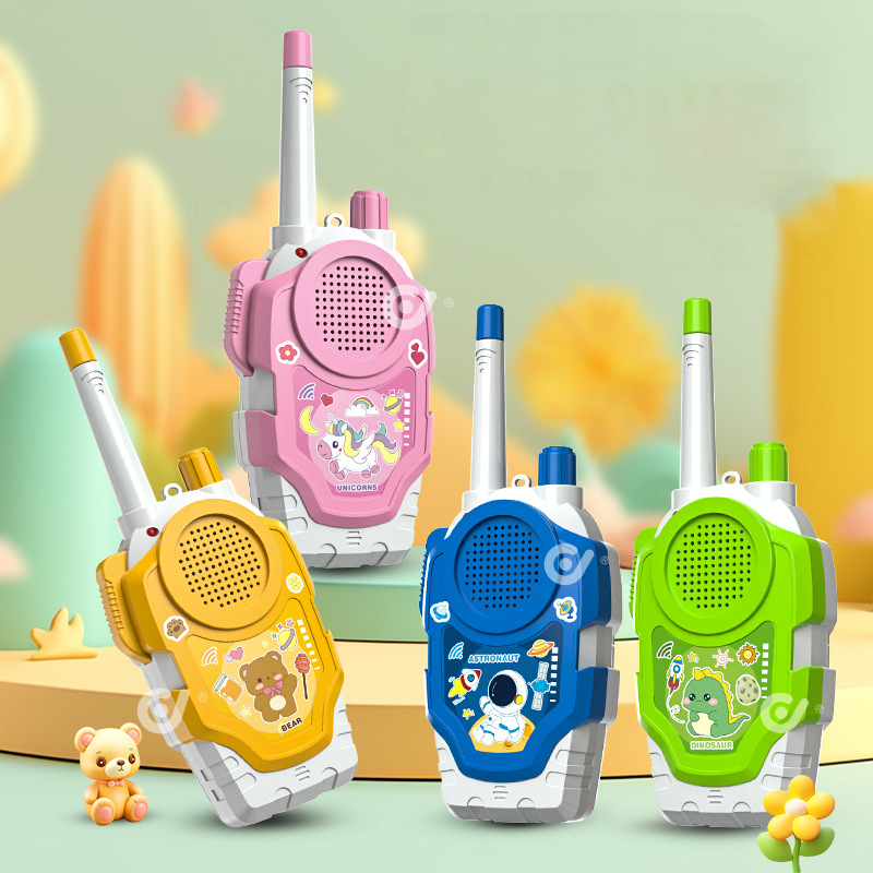 ของเล่นการสื่อสารไร้สายระยะไกลเด็กมือถือวิทยุ เกมโต้ตอบสำหรับพ่อแม่และลูก ของเล่นวอล์คกี้ทอล์คกี้สำหรับเด็ก