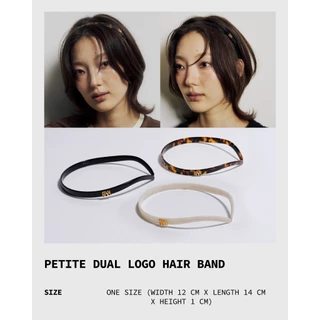 maison KEEPS | Petite Dual Logo Hair Band | ที่คาดผม