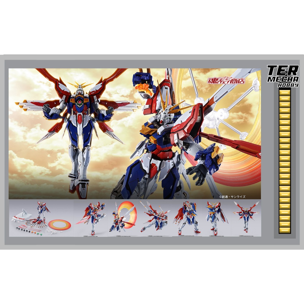 Metal Build Burning Gundam & Burning Gundam Second [ LOT JAPAN ] กล่องคม