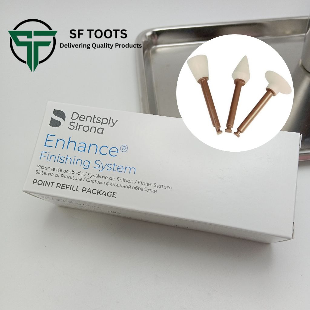 Dentsply Sirona Enhance Finishing System ( Disc, Cup, Point) box 30pcs, ชุดขัดผิวและขัดเงาคอมโพสิต
