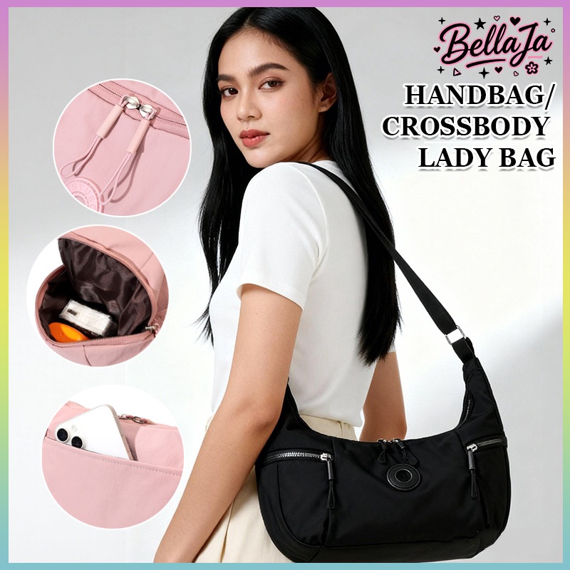 กระเป๋ากันน้ําแบบ messenger สไตล์ญี่ปุ่น สำหรับทั้งผู้ชายและผู้หญิง ทำจากวัสดุไนลอนน้ำหนักเบา มีหลายฟังก์ชั่น