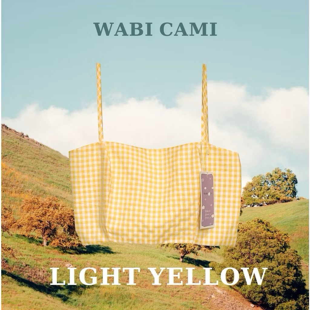 CLEARANCE Kokiji Wabi Cami - Light Yellow (used like new)!