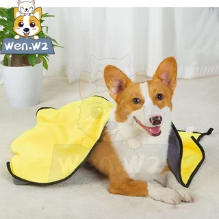 wen.W2 ผ้าซับน้ำสัตว์เลี้ยง ขนาด 30x60 ซม. พร้อมซึมซับเร็วแห้งไว หลังอาบน้ำ