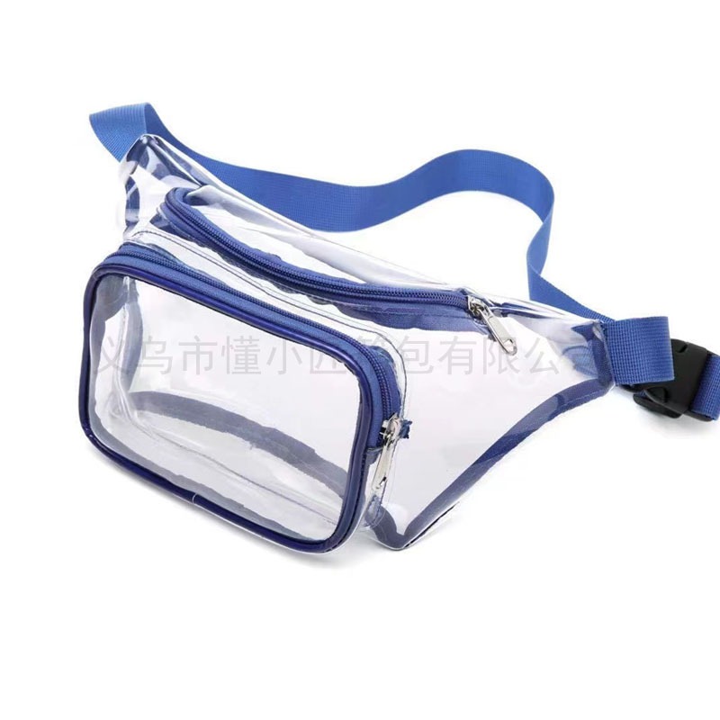 พร้อมส่ง 2025 กระเป๋าคาดเอวผู้หญิงทำจาก PVC คาดสะโพกคาดเอวใสคาดอก เล่นกีฬา เดินทางกลางแจ้ง - รูปที่ 4