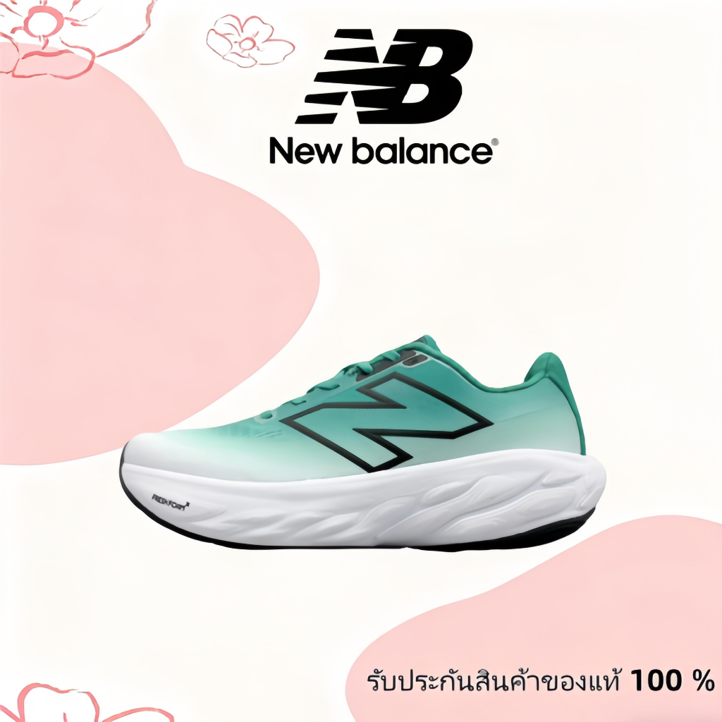 🔥ของแท้ 100 %🧸New Balance NB Fresh FoamX1080 v14  M1080J14 Outdoor commuting running casual shoes