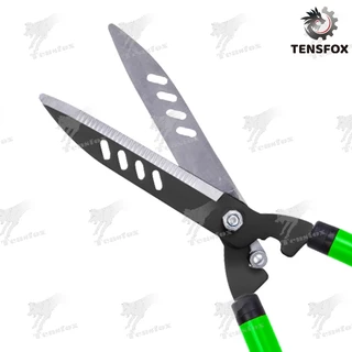 Tensfox กรรไกรตัดแต่งพุ่มไม้ กรรไกรตัดหญ้ายืดได้ กรรไกรตัดกิ่ง กรรไกรตัดหญ้า 30-57cm ด้ามปรับยาวได้ ใบมีดคม ถุงมือฟรี