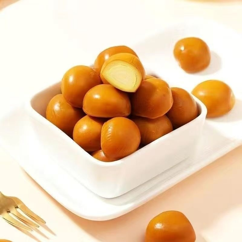 ไข่นกกระทาอบเกลือ ไข่ตุ๋น แก้หิวตอนกลางคืน เปิดถุง อาหารเคี่ยวพร้อมทาน ขนมห่อเล็ก ของว่าง ของว่างเล - รูปที่ 4