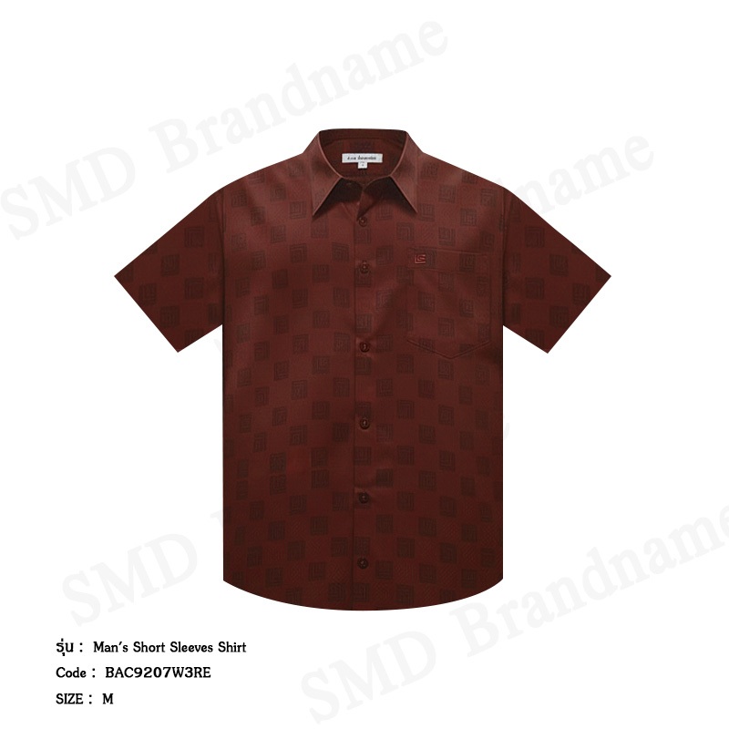 Guy Laroche เสื้อเชิ้ตแขนสั้นผู้ชาย รุ่น Man's Short Sleeves Shirt Code: BAC9207W3RE