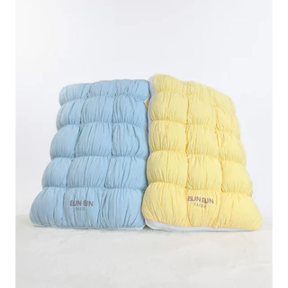 NEW!! BUN BUN หมอนบล็อคต้นคอ 3D วัสดุปลอดภัย ระบายอากาศดี ไม่อับชื้น ดีไซน์ซิปด้านข้าง ทำความสะอาดง่าย ลดอาการปวดเมื่อย
