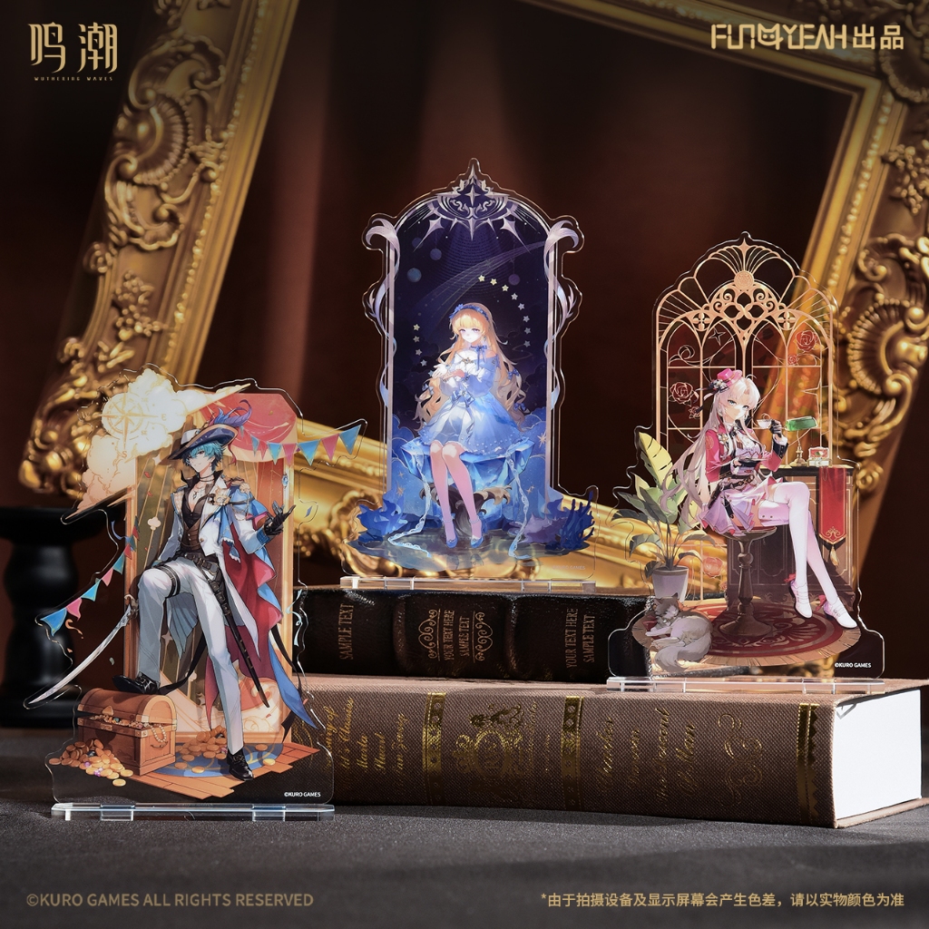 [ พร้อมส่ง / Official ] Wuthering Waves Velvet Flux Series - Standee WuWa สแตนดี้ Phoebe Carlotta