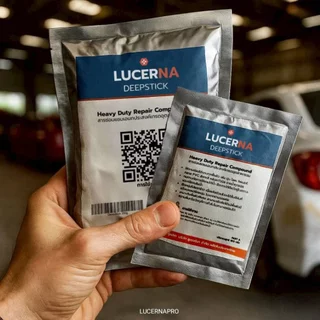 Lucerna DeepStick ขนาด 350 กรัม และ 2.5 kg โป๊วรอยต่อ ซ่อมพลาสติก PVC ไฟเบอร์ โลหะ และวัสดุแทบทุกชนิด