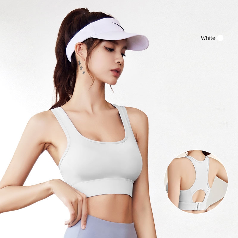 mvp sport เสื้อชั้นในกีฬาผู้หญิง เสื้อชั้นในโยคะ แผ่นรองโฟมถอดออกได้ รูปที่ 4