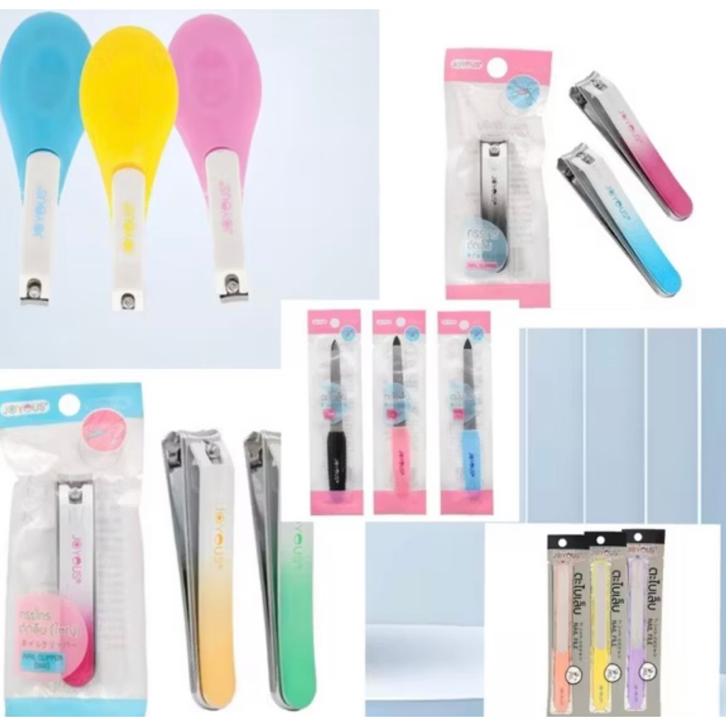 กรรไกรตัดเล็บ จอยอัส ตะไบแต่งเล็บ แหนบ Tweezers Joyous brand nail clipper nail file original