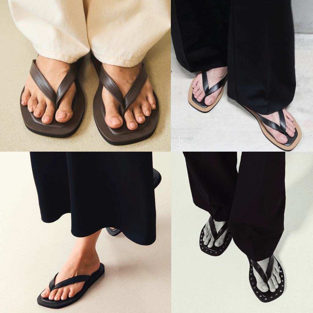 Madmatter - Rae Sandals รองเท้าแตะหนังแท้