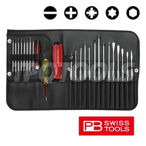 ไขควงชุดใหญ่ซองหนัง NO.8515 PB8515 "PB SWISS TOOLS" สินค้าจากประเทศสวิตเซอร์แลนด์
