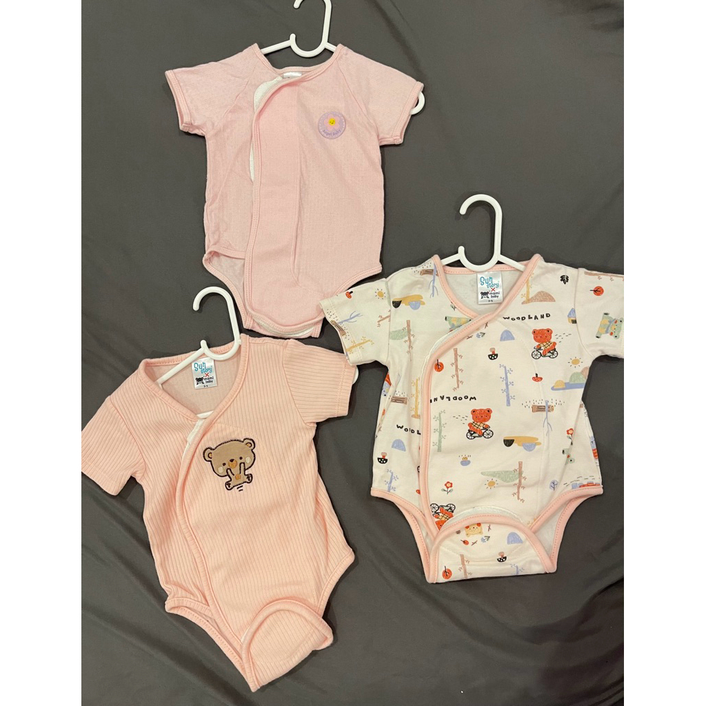 บอดี้สูทเด็ก 0-3 เดือน , 3-6 เดือน
