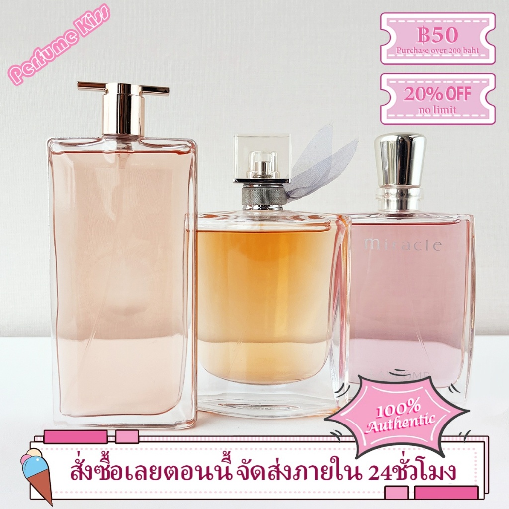 【พร้อมส่ง✈】แท้💯% Idôle & La Vie Est Belle & Miracle EDP 2ml/5ml/10ml น้ําหอมผู้หญิงติดทนนาน นํ้าหอมแบ่งขาย