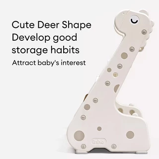 PlayPark ชั้นวางหนังสือเด็ก วางหนังสือ ได้300กว่าเล่ม กล่องเก็บของเล่นเด็ก ติดตั้งง่าย ความจุสูง