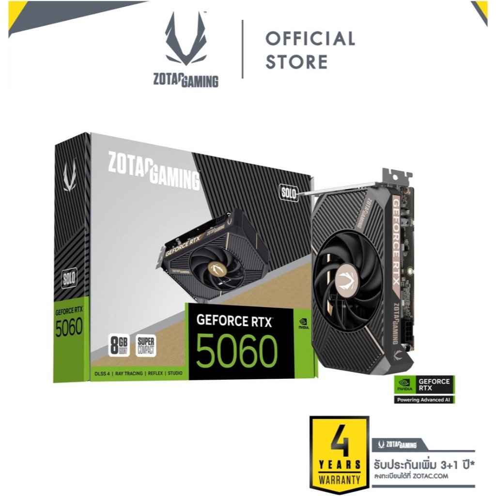 ZOTAC GAMING GeForce RTX 5060 SOLO (ZT-B50600G-10L)