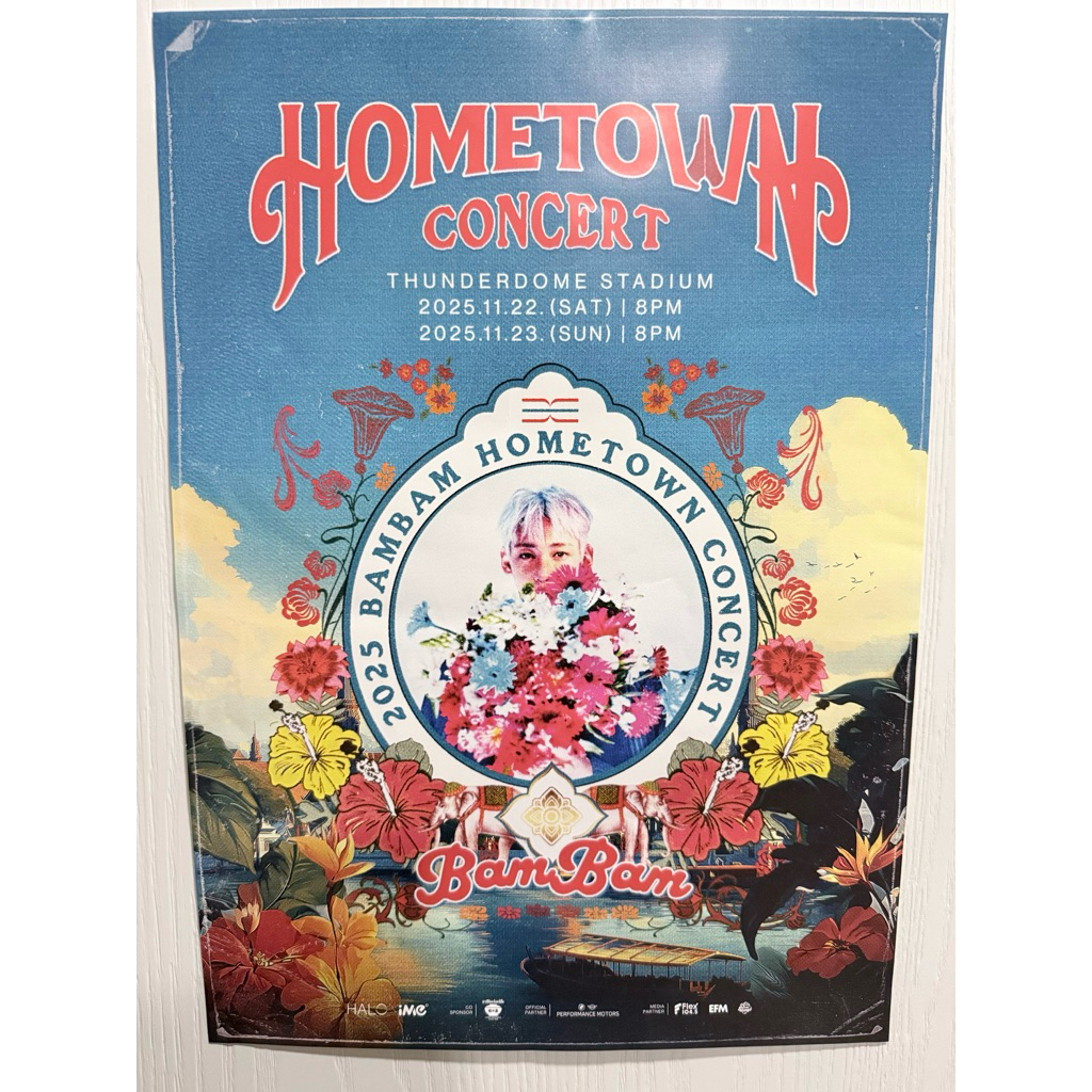 Poster BamBam Hometown Concert 2025