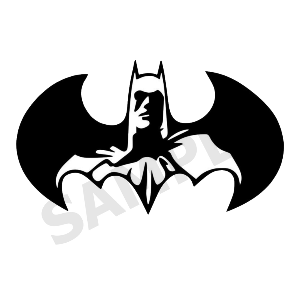 batman สติ๊กเกอร์ 2 แผ่น batman Comic DC Stickers แบทแมน คอมมิค