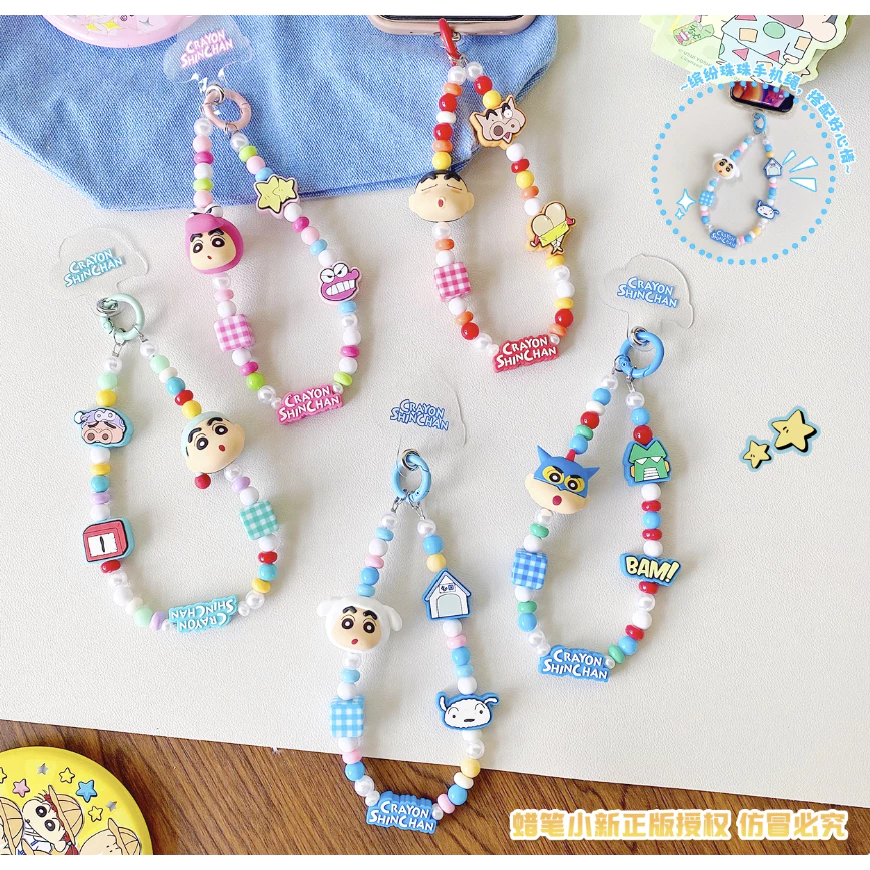 [พร้อมส่งจากไทย] Crayon Shinchan ที่ห้อยโทรศัพท์ ที่ห้อยกระเป๋า ชินจัง