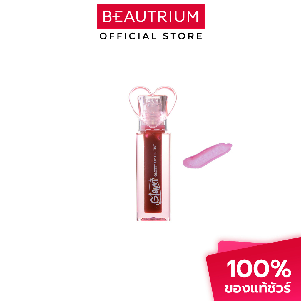 MISTINE Glam Glossy Lip Oil Tint ลิปออยล์ 3g