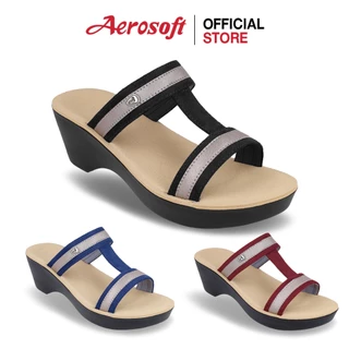 Aerosoft (แอโร่ซอฟ) รองเท้าส้นสูงผู้หญิงแบบสวมเพื่อสุขภาพ รุ่น FW8278