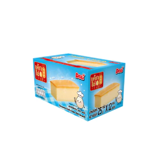 เค้กไข่ไต้หวันรสดั้งเดิม ตราเดลี่ 1 กล่อง มี 12 ซอง ขนาด 25 กรัม