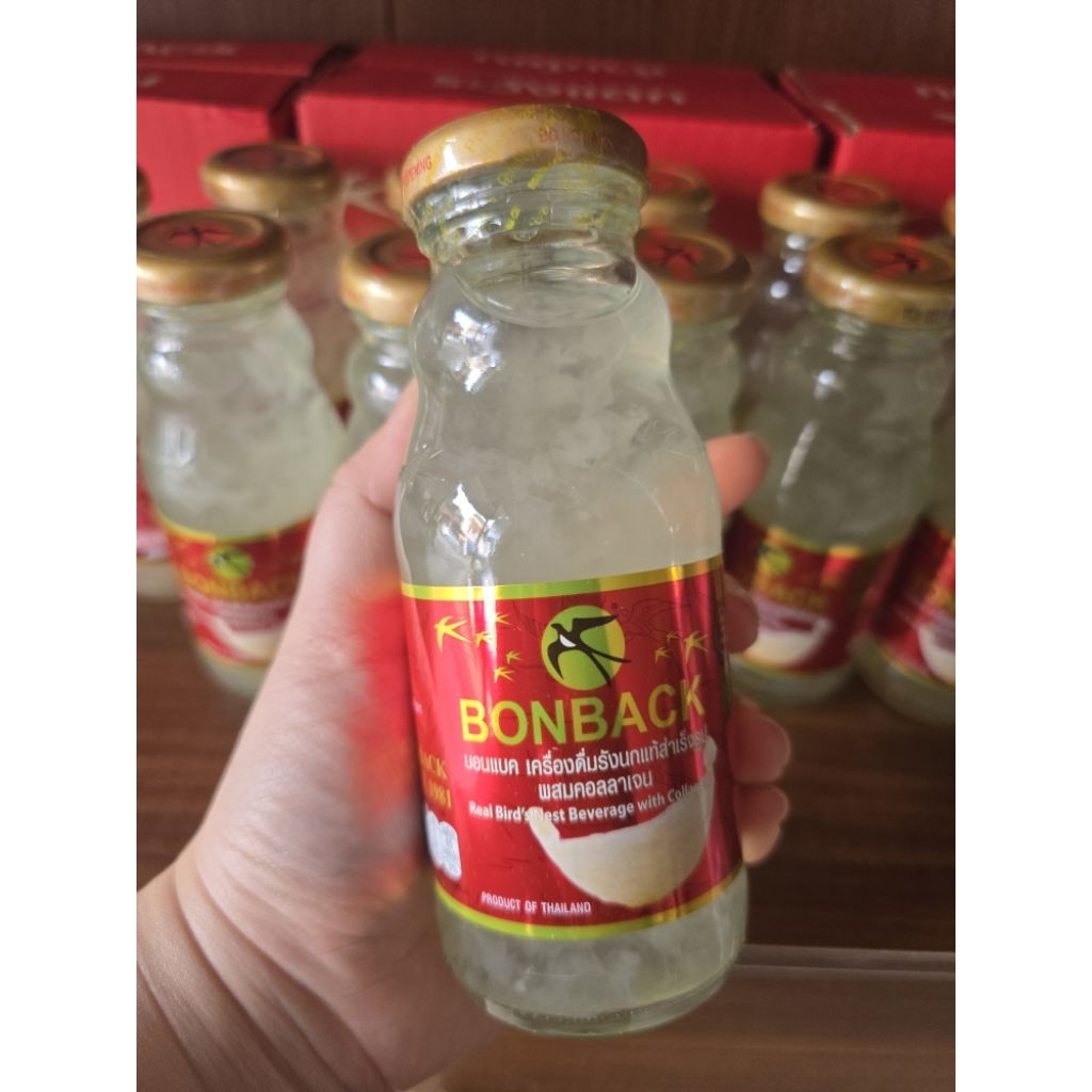 BONBACK เครื่องดื่มรังนกสำเร็จรูป ขวดใหญ่ 200 ml