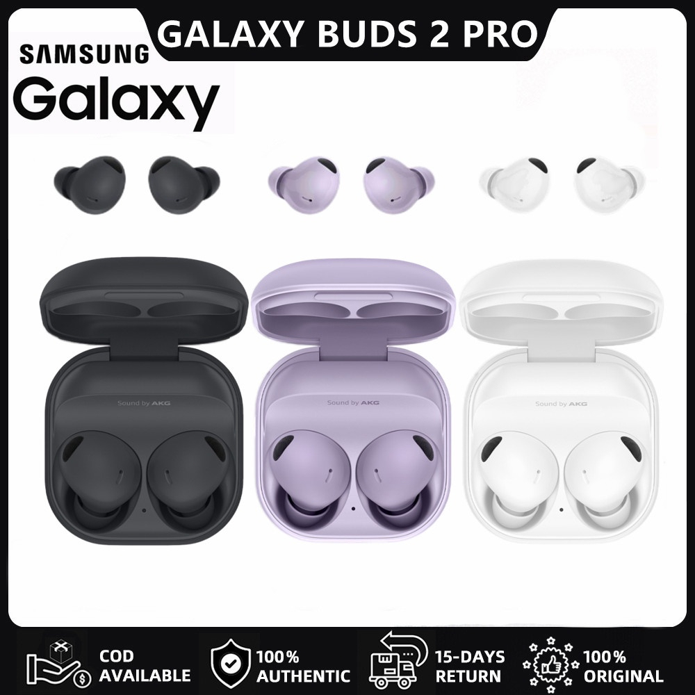 Samsung Buds2 pro หูฟัง Smart Charging Case ควบคุมหูฟังได้ผ่านหน้าจอสัมผัสบนเคส ใช้งานได้สูงสุด 50 ช
