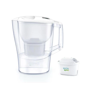 ⁠[ของแท้ 100%] BRITA เหยือกกรองน้ำ รุ่น Aluna XL ขนาด 3.5 ลิตร (แถมฟรีไส้กรอง MAXTRA PRO 1 ชิ้น) เครื่องกรองน้ำพกพา
