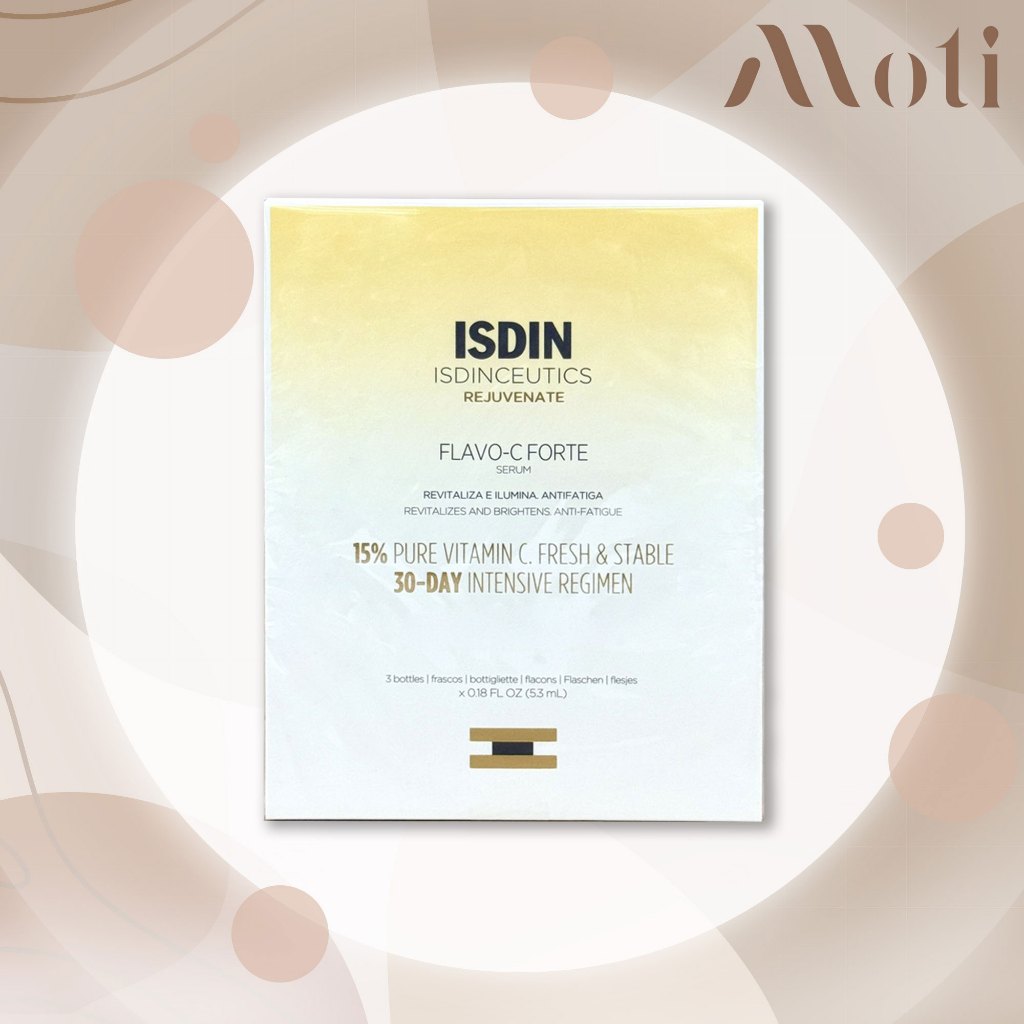 ISDIN ISDINCEUTICS FLAVO-C FORTE SERUM แพ็ค 3 ขวด