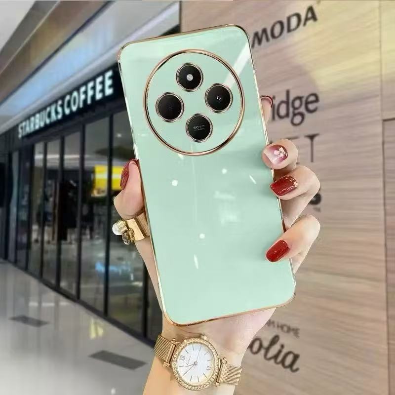 เคสสีพื้น สำหรับ Xiaomi Redmi 15 15C 14C 13C 12C Redmi A5 A3 A1plus A2plus Poco C85 C75 C71 C76 C61 