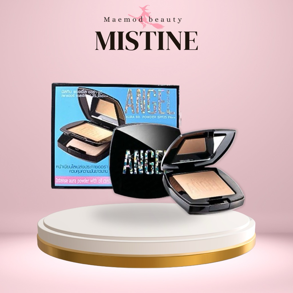 Mistine Angel Aura BB Powder SPF 25 PA++ มิสทีนแองเจิ้ล ออร่า บีบี พาวเดอร์