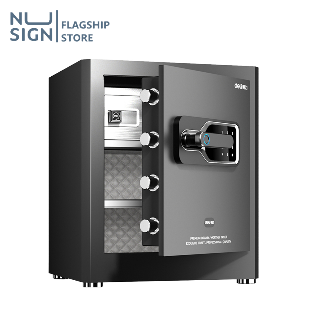 Nusign ตู้เซฟ ตู้เซฟนิรภัย ตู้เซฟสแกนนิ้ว เซฟนิรภัย สแกนลายนิ้วมือ ระบบความปลอดภัยสูง Safe box