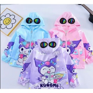 พร้อมส่งในไทย✅เสื้อคลุมกันลมกันแดด  ลายคุโรมิ น่ารักมาใหม่ ต…