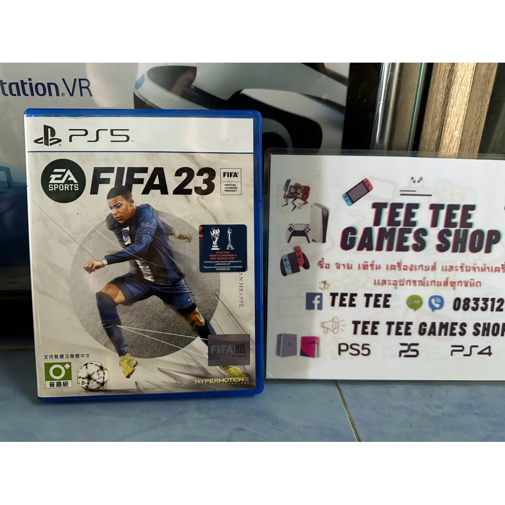 Fifa 23 ps5 แผ่นมือสอง ภาษาอังกฤษแผ่นสวยใช้งานปกติ